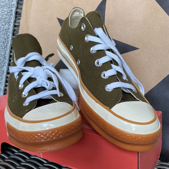 Converse CHUCK 70 OX WMNS surplus olive/egret/gum honey - Picture 7 of 16